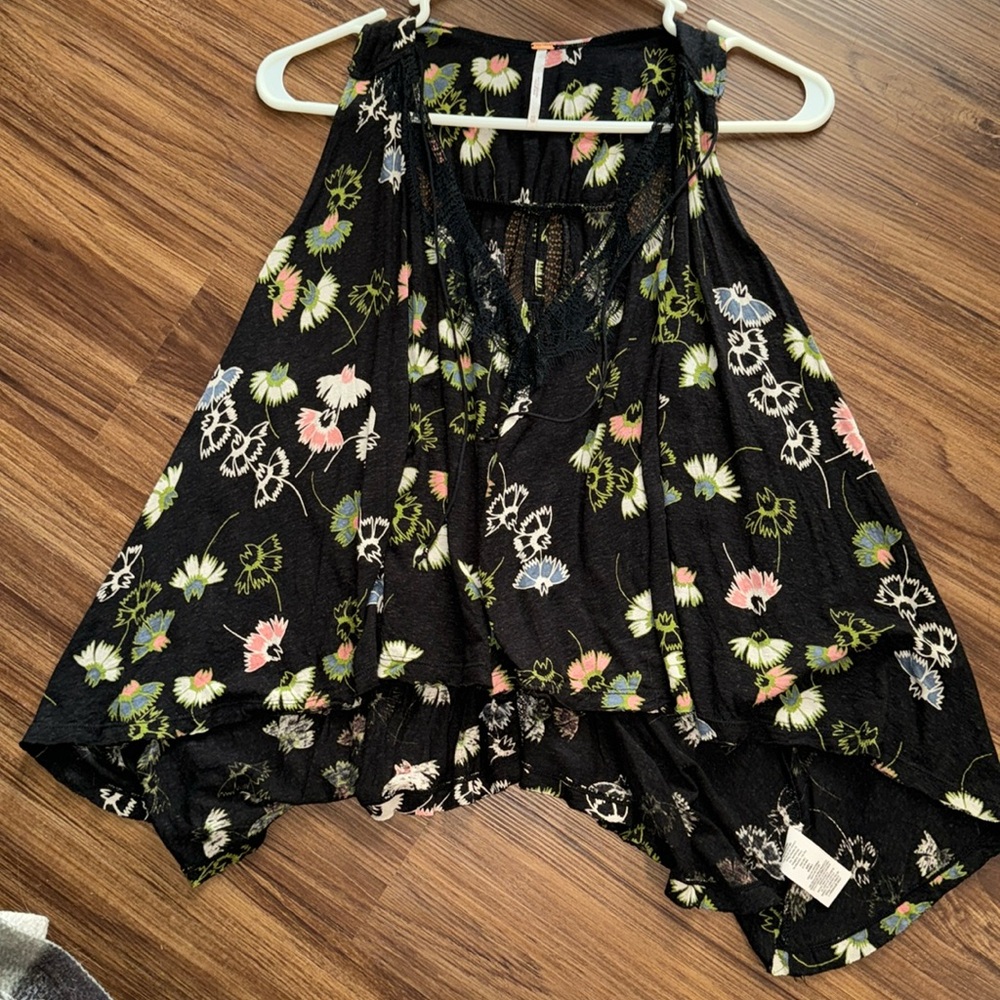 Free people XS open back top